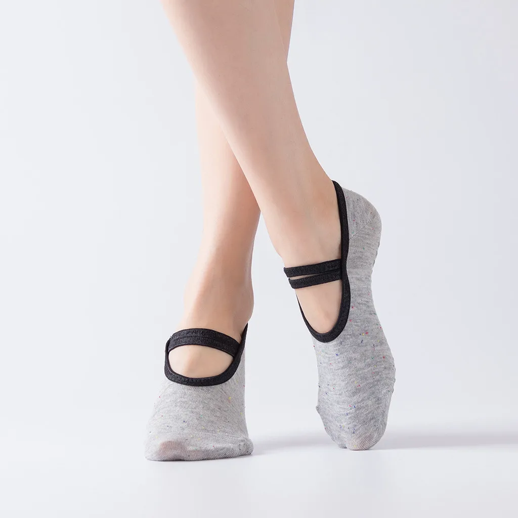 1 пара занятий спортом йогой носки тапочки для Для женщин Нескользящие женские