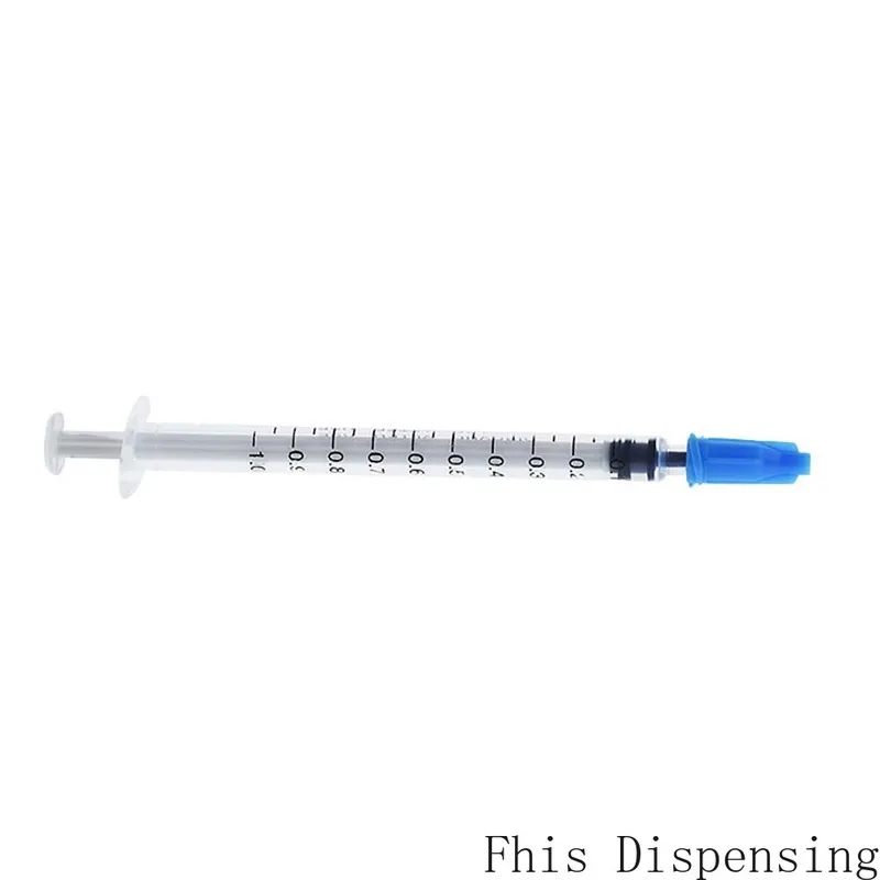 New Dispensing Syringes 1cc 1ml Plastic with Tip Sky Blue Cap Pack of 10 | Обустройство дома