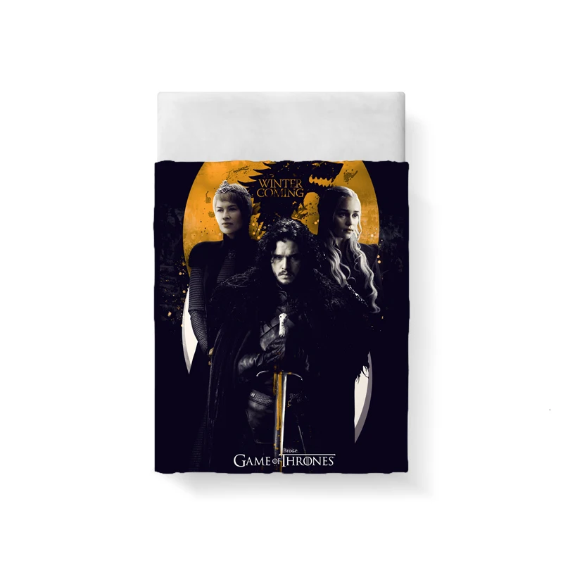Game Of Thrones King Size Bedding Sets Duvet Cover Bed Sheets And Pillowcases Bed Linen Bedding Set Home Textile Dropshipping
