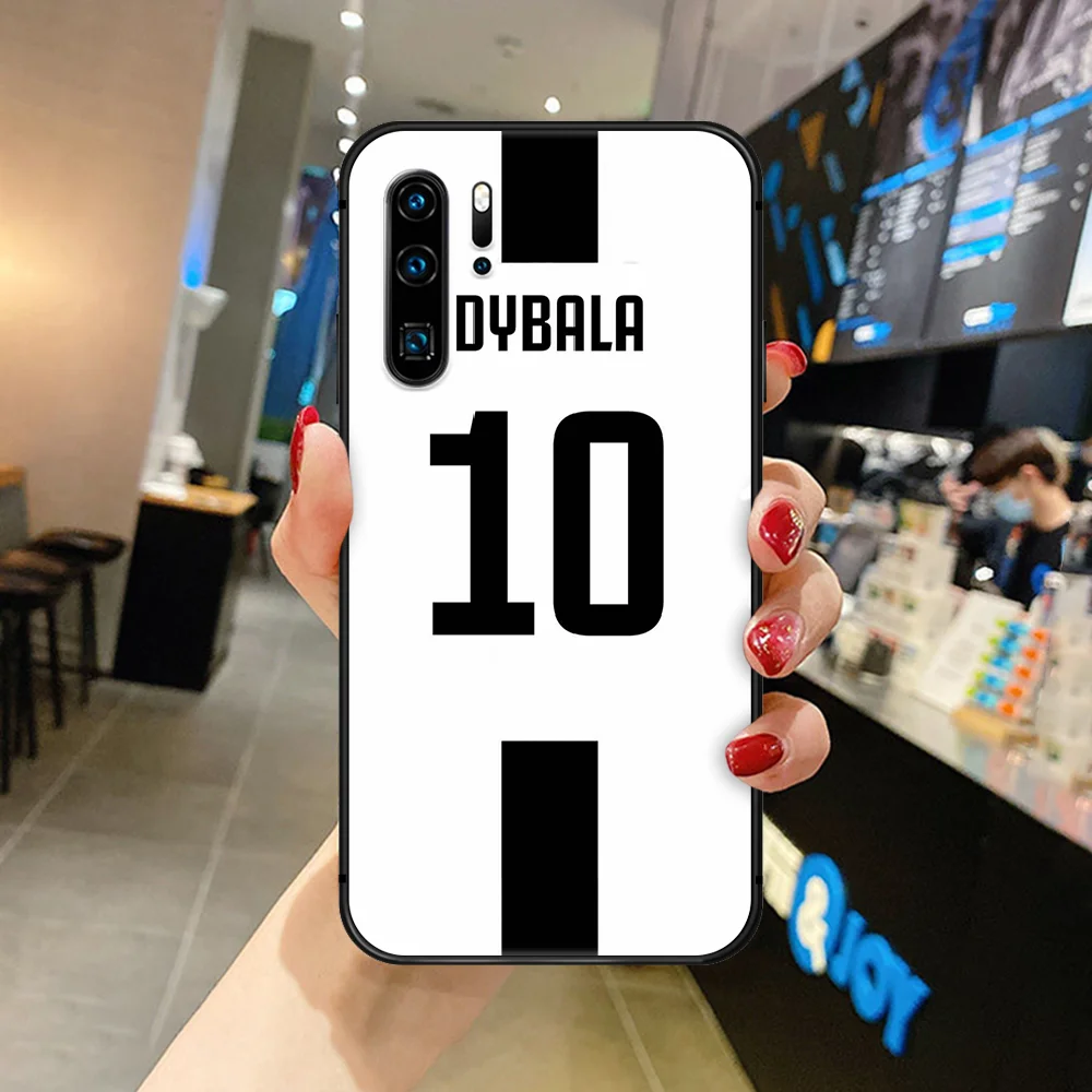 

Paulo Dybala football soccer Phone case For Huawei P 10 20 30 40 Mate Smart Lite Z 2019 Pro black black coque 3D Etui trend