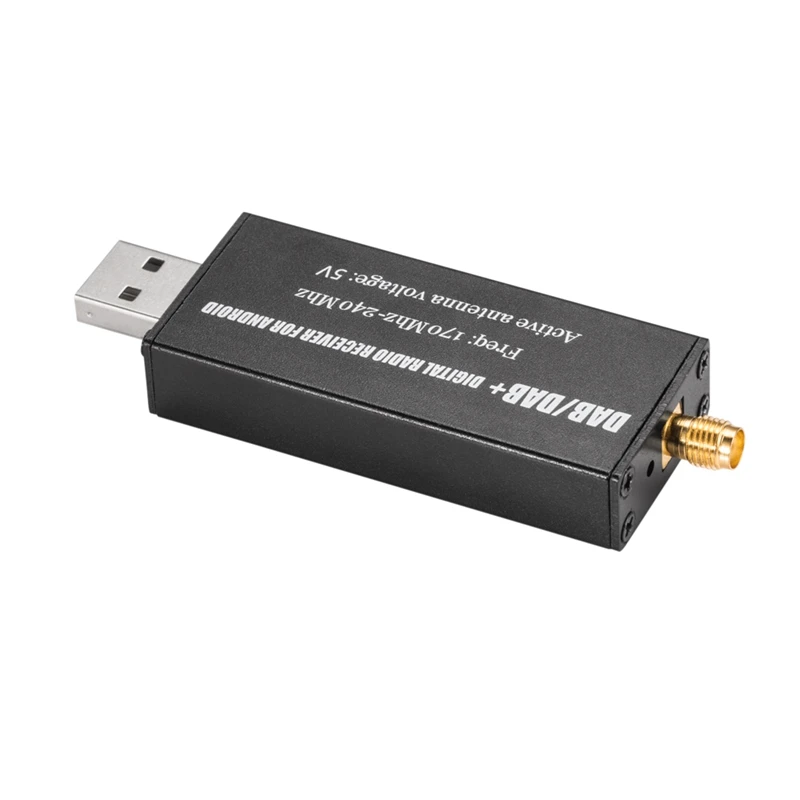 Портативный Dab/Dab + радиоприемник Dab коробка Usb цифровой аудиоприемник для