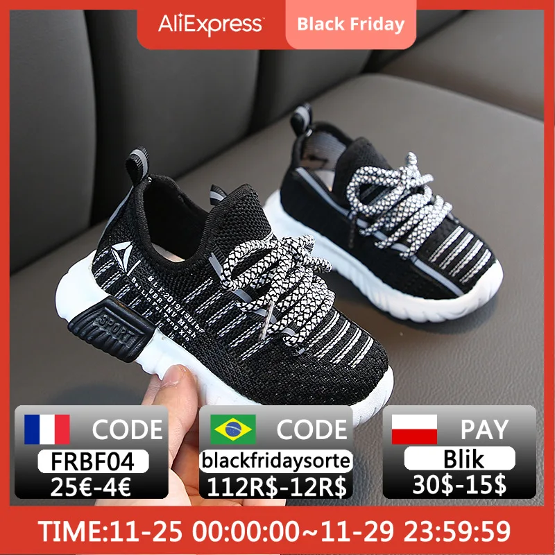 

2021Spring and Autumn Mesh Canvas Children's Shoes Boy Girls Sport Shoes Flexibility Children Casual Sneakers Baby Running Shoes