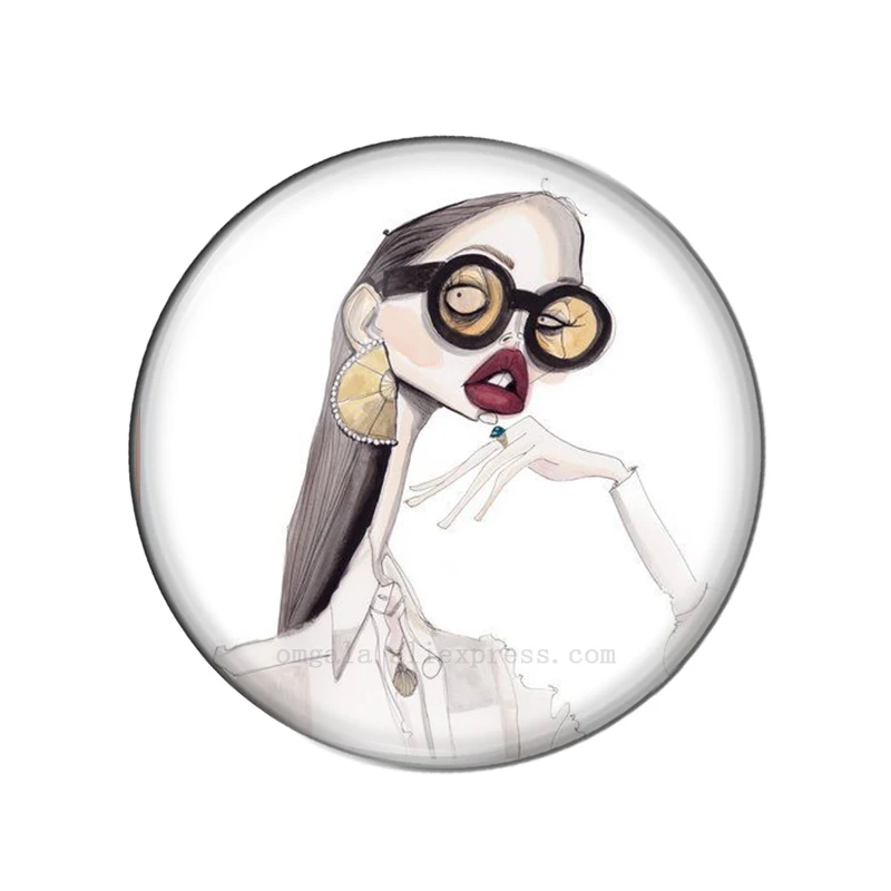 Художественный модный эффект в стиле хип-хоп для девочек 12 мм/14 мм/16 мм/18 мм/20 мм/25