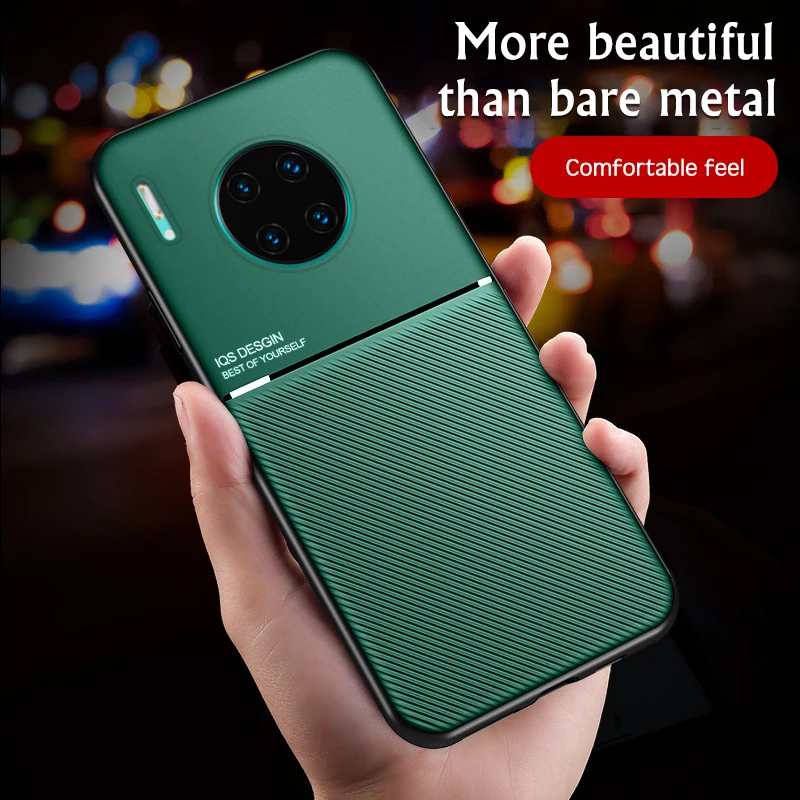 Силиконовый магнитный автомобильный чехол для huawei y6s y9s 2020 p30 p20 mate 20 lite 30 p smart plus pro z