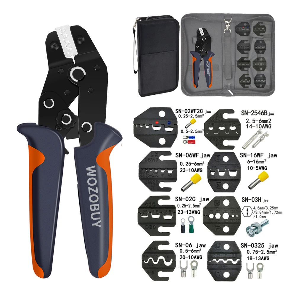 Набор обжимных плоскогубцев Φ (= Φ) набор челюстей для 2 8 4 6 3