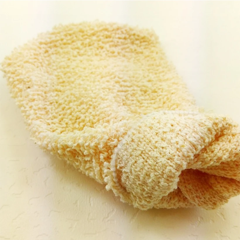 Массажные перчатки FEIXIANG из натуральной люфы для ванны массажер тела щетина щетка