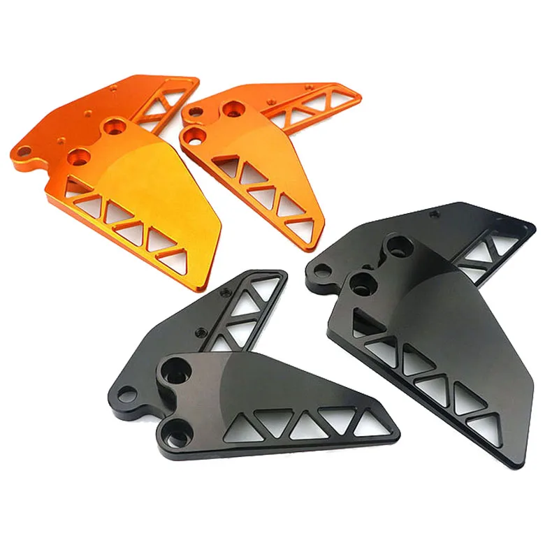 Передние и задние подножки с ЧПУ Защита для KTM Duke 390 250 2019 2018 2017 Алюминиевые