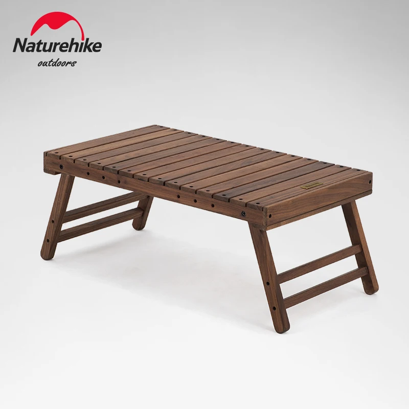 

Складной деревянный стол Naturehike NH20JJ031, семейный портативный маленький стол для пикника и барбекю, для отдыха на открытом воздухе, в саду