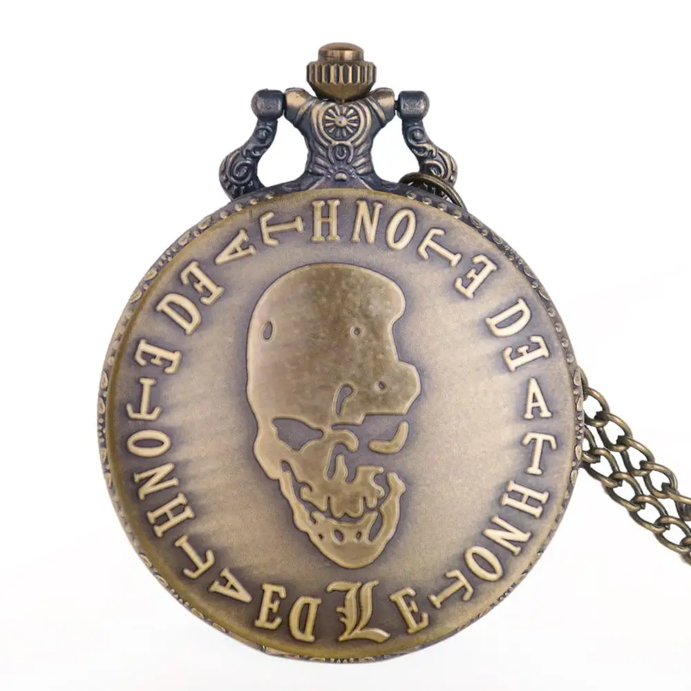 Высокое качество детских тема кварцевые карманные часы Бронзовый паук крыла