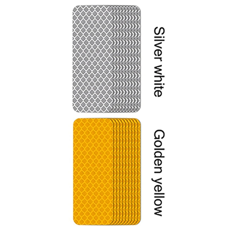 

Car Safety Reflective Stickers Auto Night Reflective Colorful Warning Strip Tape Car Bumper Strips PVC Secure Stickers Reflector
