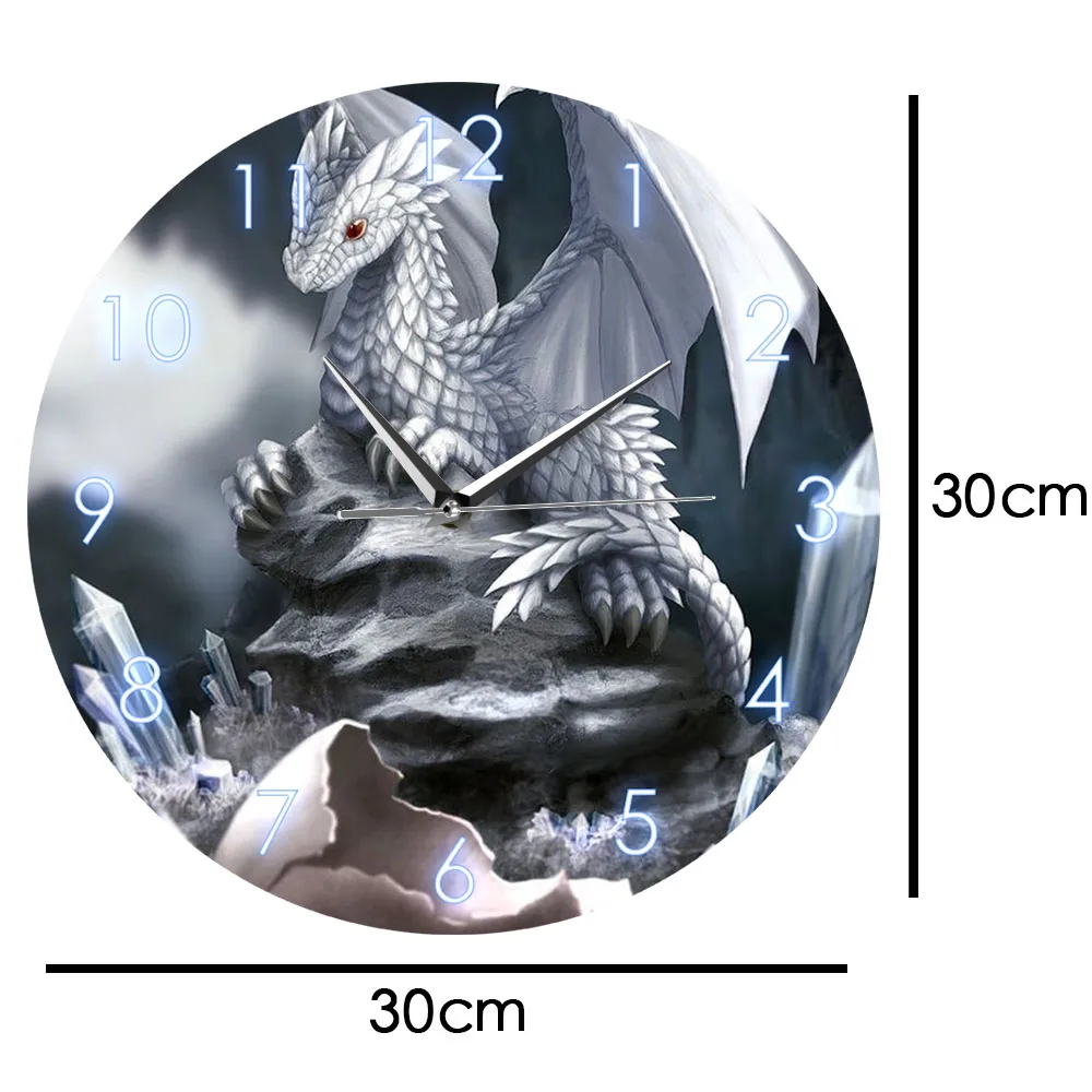 Настенные часы для новорожденных современные настенные с изображением яиц