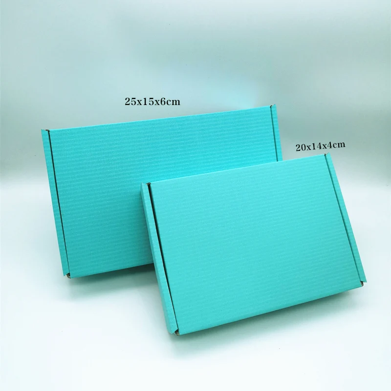 10 шт./лот коробка из гофрированной бумаги для самолета подарочная упаковочная