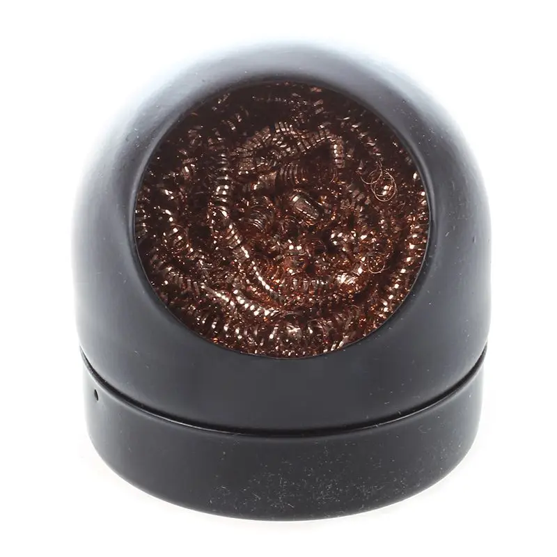 

Soldering Iron Tip Cleaning Wire Nozzle Cleaner Sponge Ball with Holder