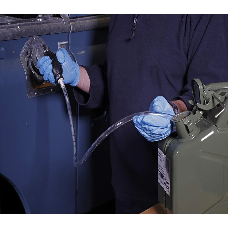 Ручной топливный насос универсальный резиновый алюминиевый для сборки линии