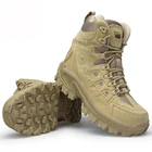2021 новые высококачественные военные ботинки-дезерты из флока Мужская обувь Тактические Боевые Ботинки delta coturnos masculino militar botas 40-46