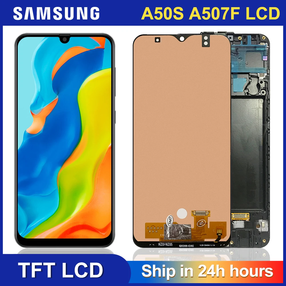 100% Высокое качество 6 4 &quotЖК дисплей для Samsung galaxy A50S A507 сенсорный экран с цифровым