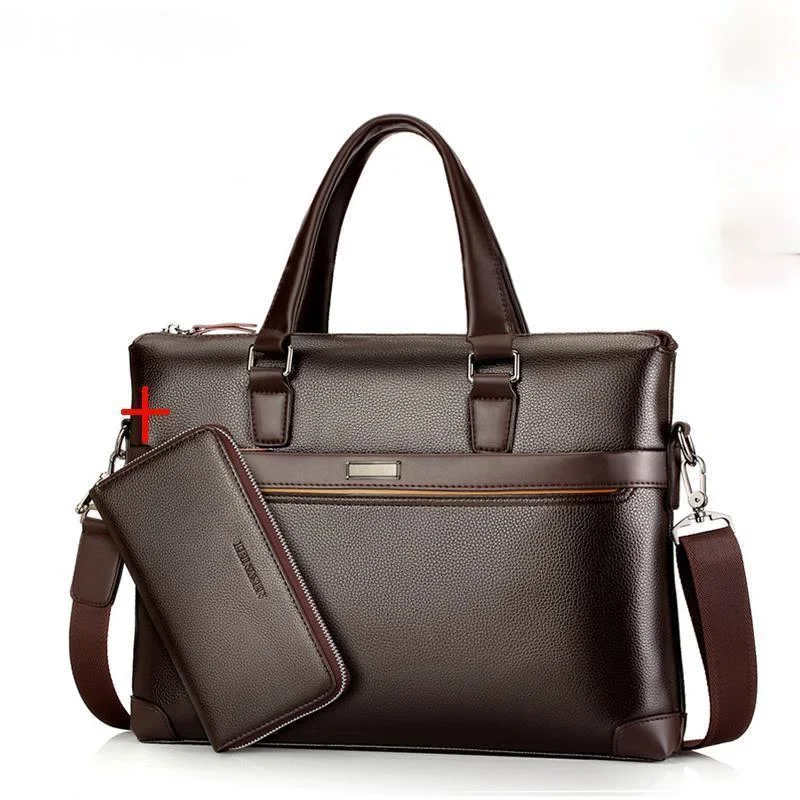 

bolso hombre maleta lawyer sac luxe sacoche homme leather briefcase messenger business office laptop bags for men