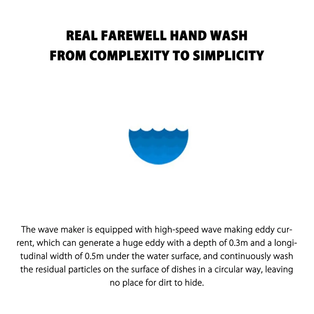 Mini USB Dishwasher Lazy Portable Kitchen Surf Family Tools Cleaning Tool Accessories | Бытовая техника
