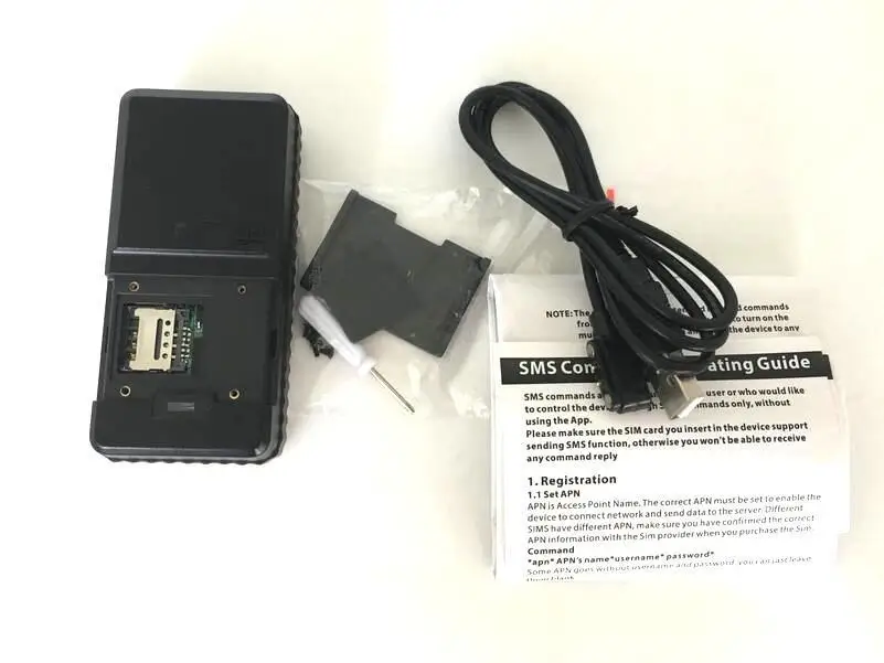 TK101 мини GPS GSM GPRS трекер с сильным магнитом батарея 3000mAh бесплатный
