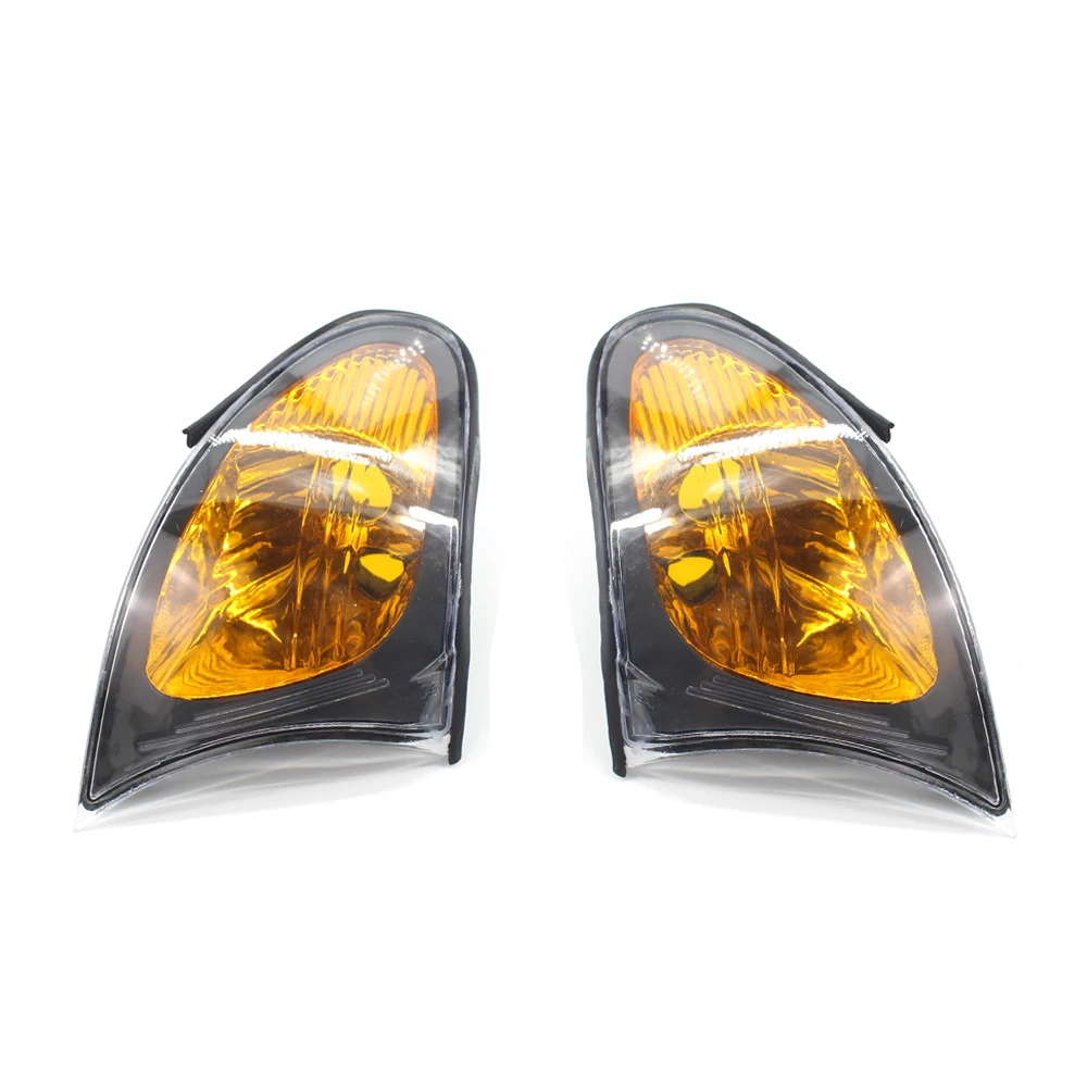 Автомобильные фары угловые указатели поворота желтые линзы для BMW 2002 2005 E46 3 серии