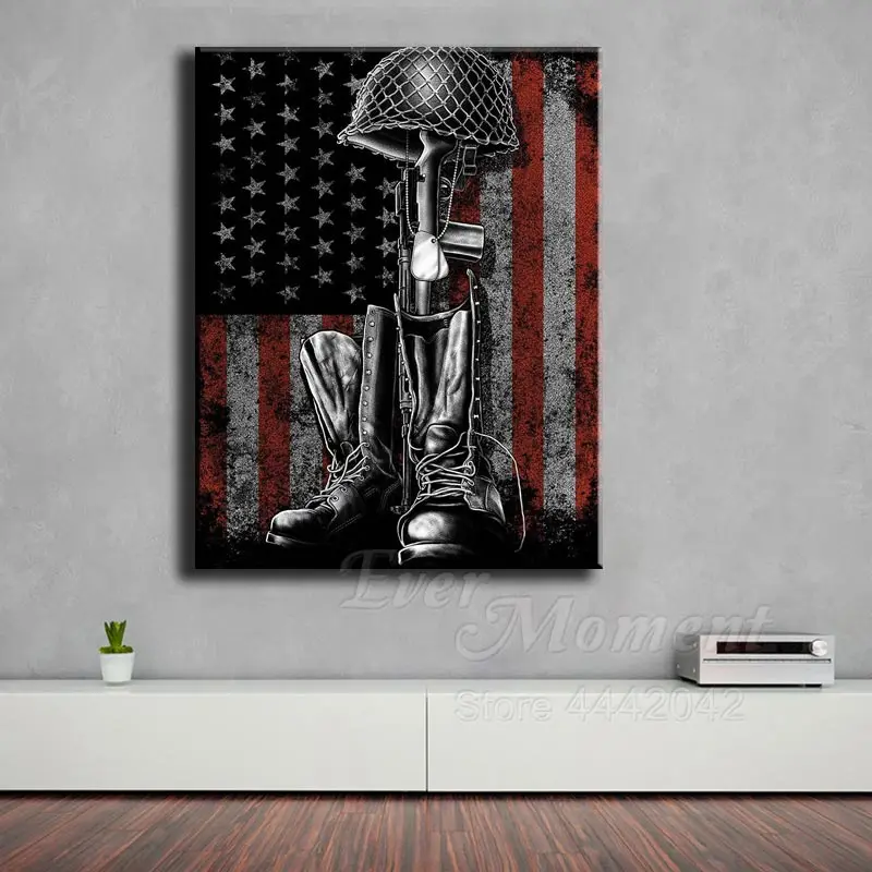Когда нибудь момент алмазов картина без рамки из сапоги со стразами Америка шлем