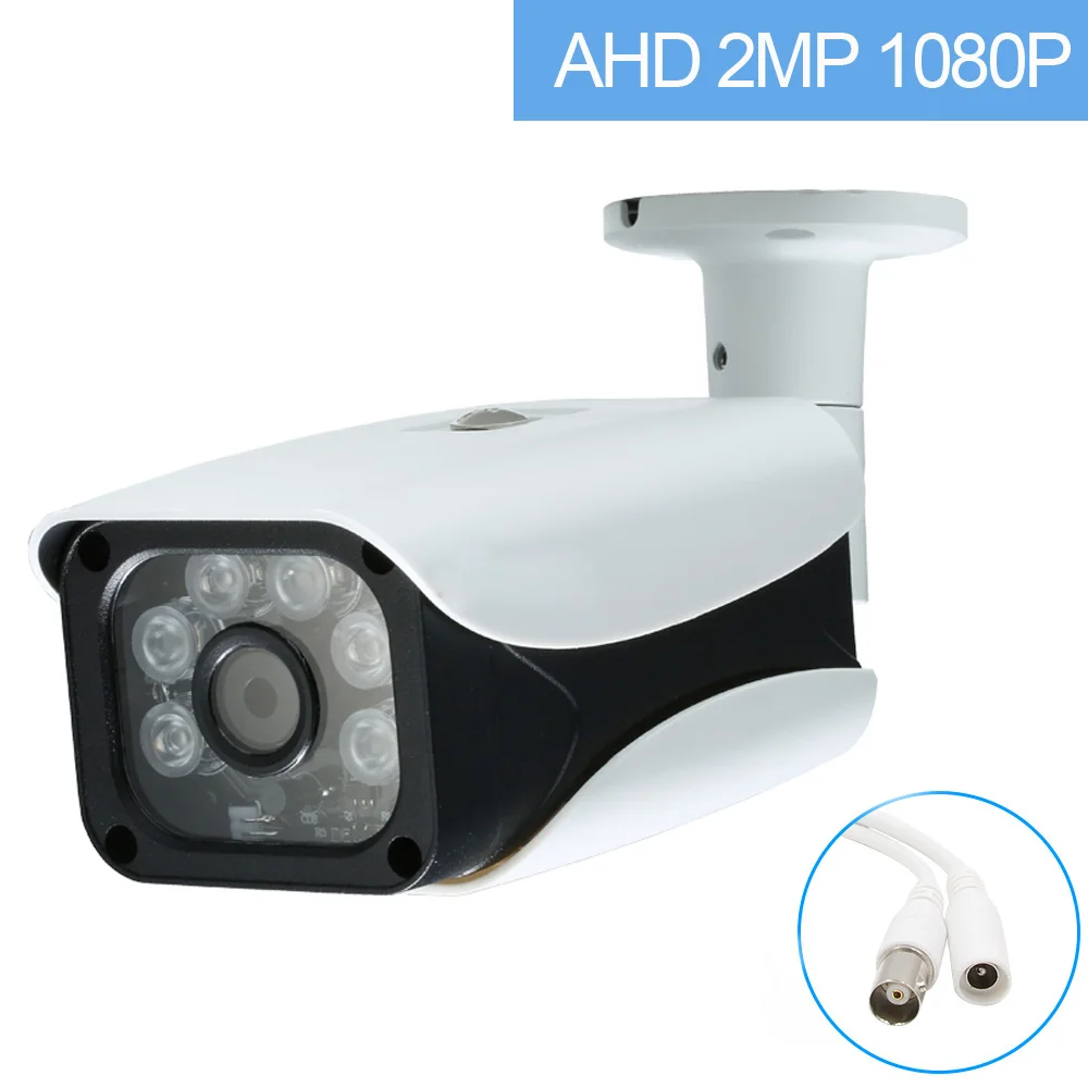 AHD 2MP 1080P AHD камера, 5MP, 4MP, 2MP, 1080 P, камера безопасности, ony Bullet, уличная, водонепроницаемая, CCTV, камера видеонаблюдения, ИК, день, ночное видение - Цвет: AHD 2MP 1080P