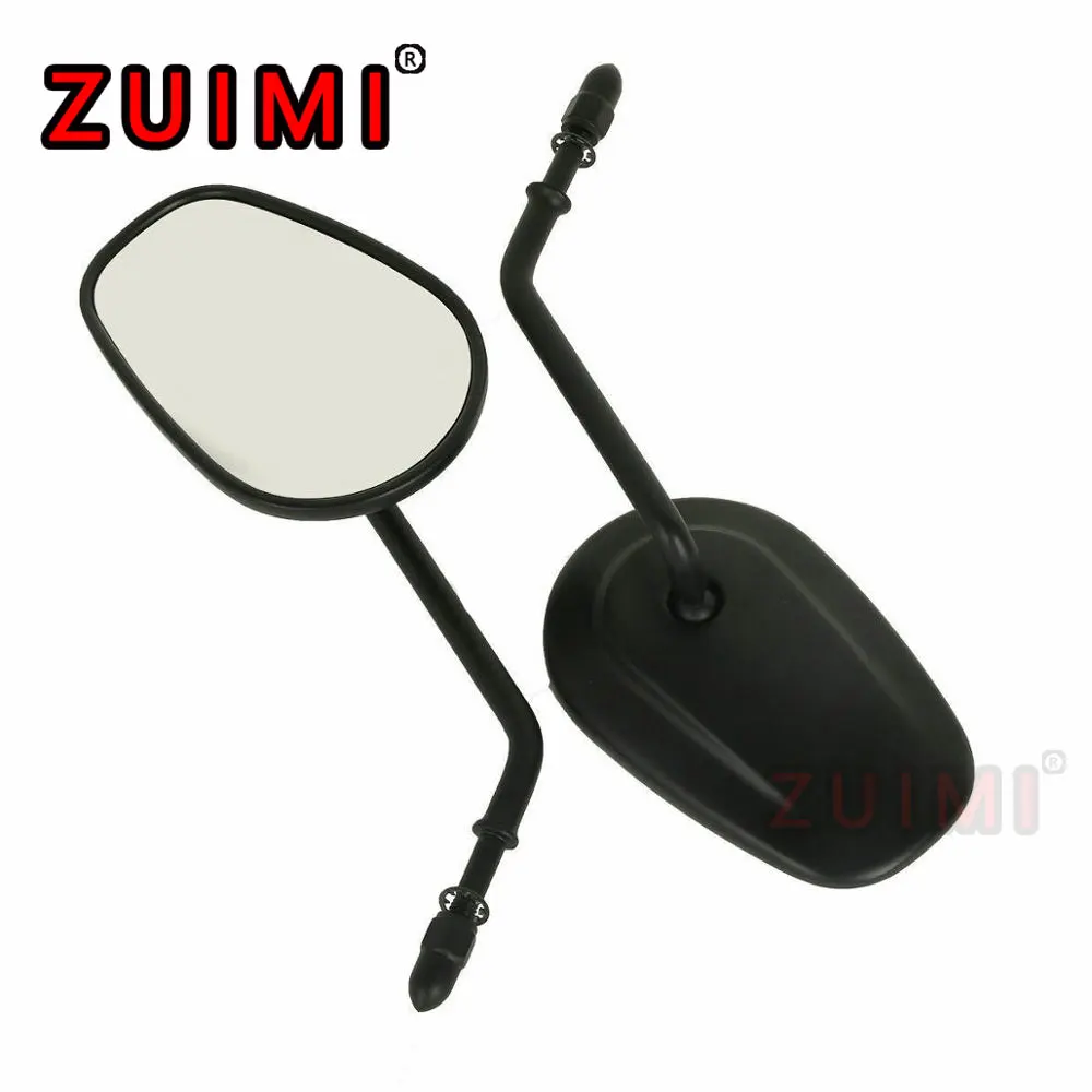 

Black Motorcycle Rearview Mirror, Suitable For Harley-davidson Sportster Xl 883 1200 Dyna Softail Side Mirror Accessories