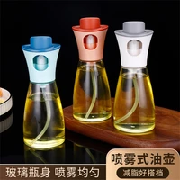 180ml spray bottle for oil olive sauce dispenser seasoning baking cooking bbq glass oil sprayer kitchen tools accessorie