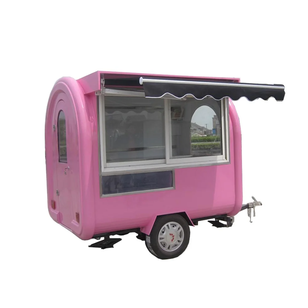 160 cm wide food trailer custom inside and color cart for sale the could install fried ice cream machine | Бытовая техника