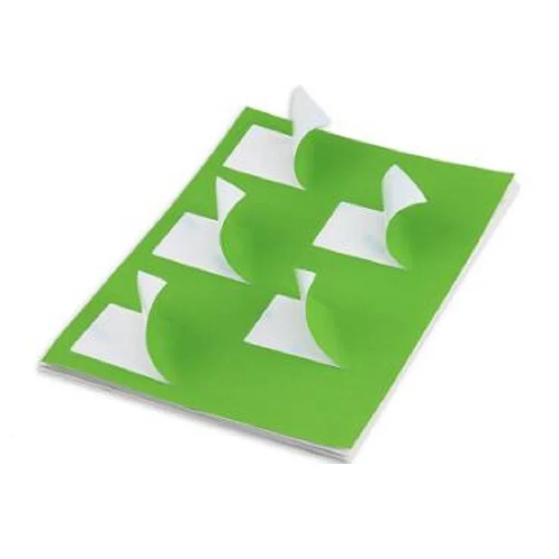 50 Sheet  A4 Green Self Adhesive Sticker Label Matte Surface Copier Craft   Paper Sheet for Laser Inkjet Printer Paper