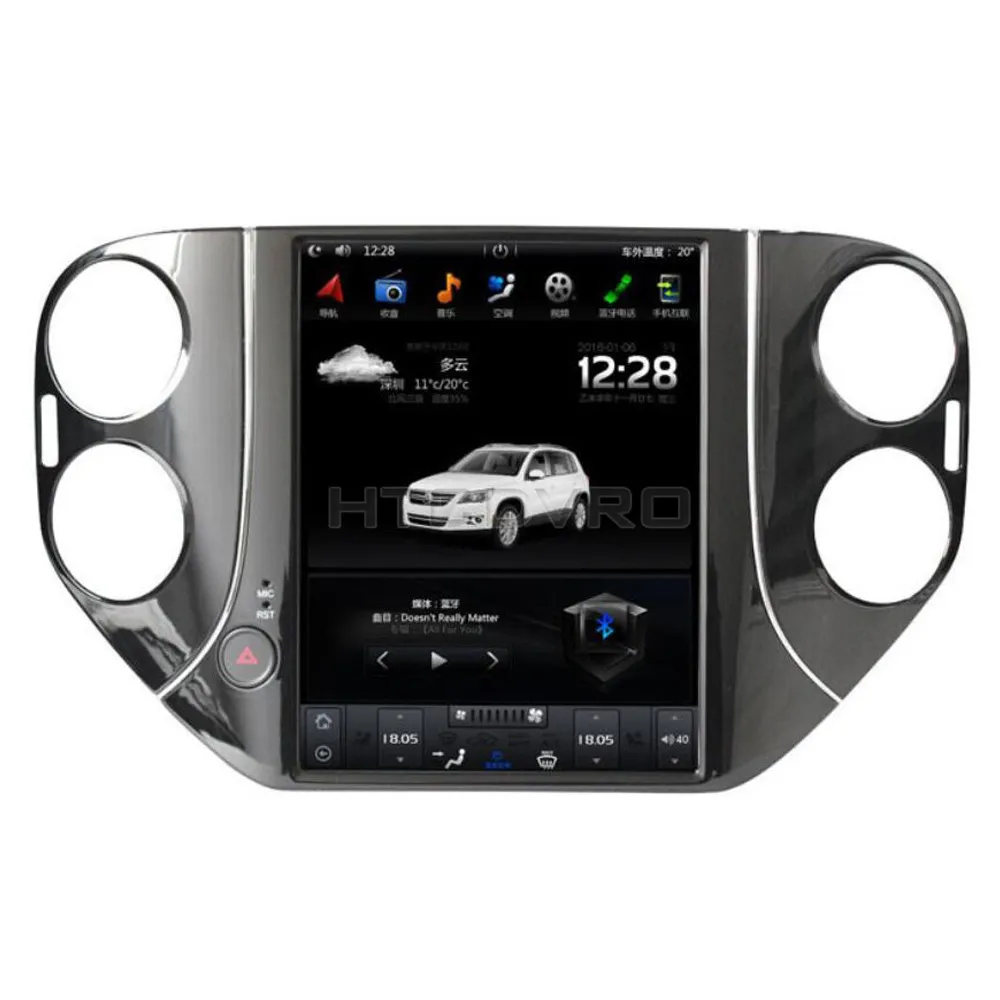 YMODVHT 10 4 дюйма Telsa стиль вертикальный экран четырехъядерный Android 7 1 2 Гб RAM