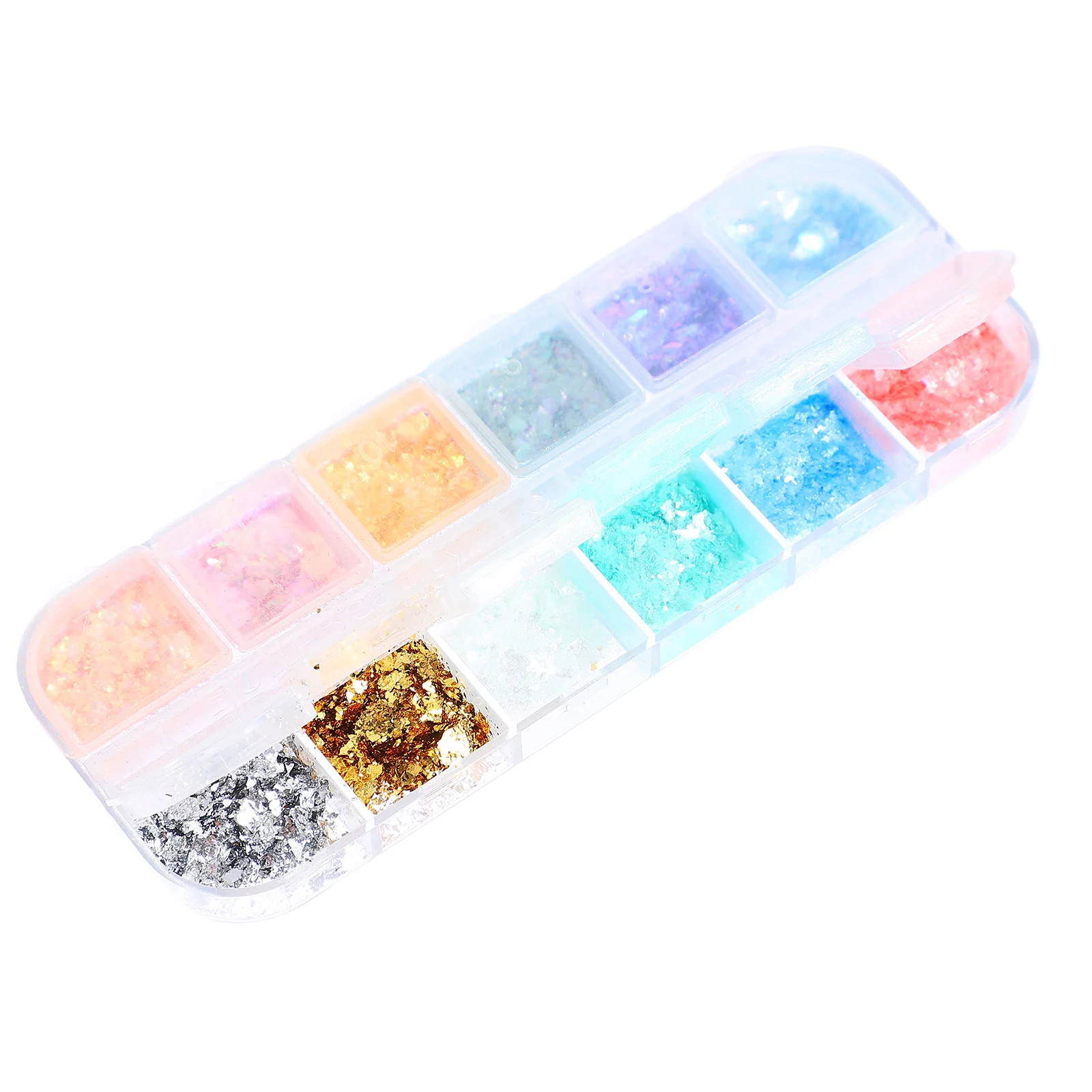 

1 Box Fashion Nail Art Powder Decor Glitter Nail Powder for Home Nail Shop
