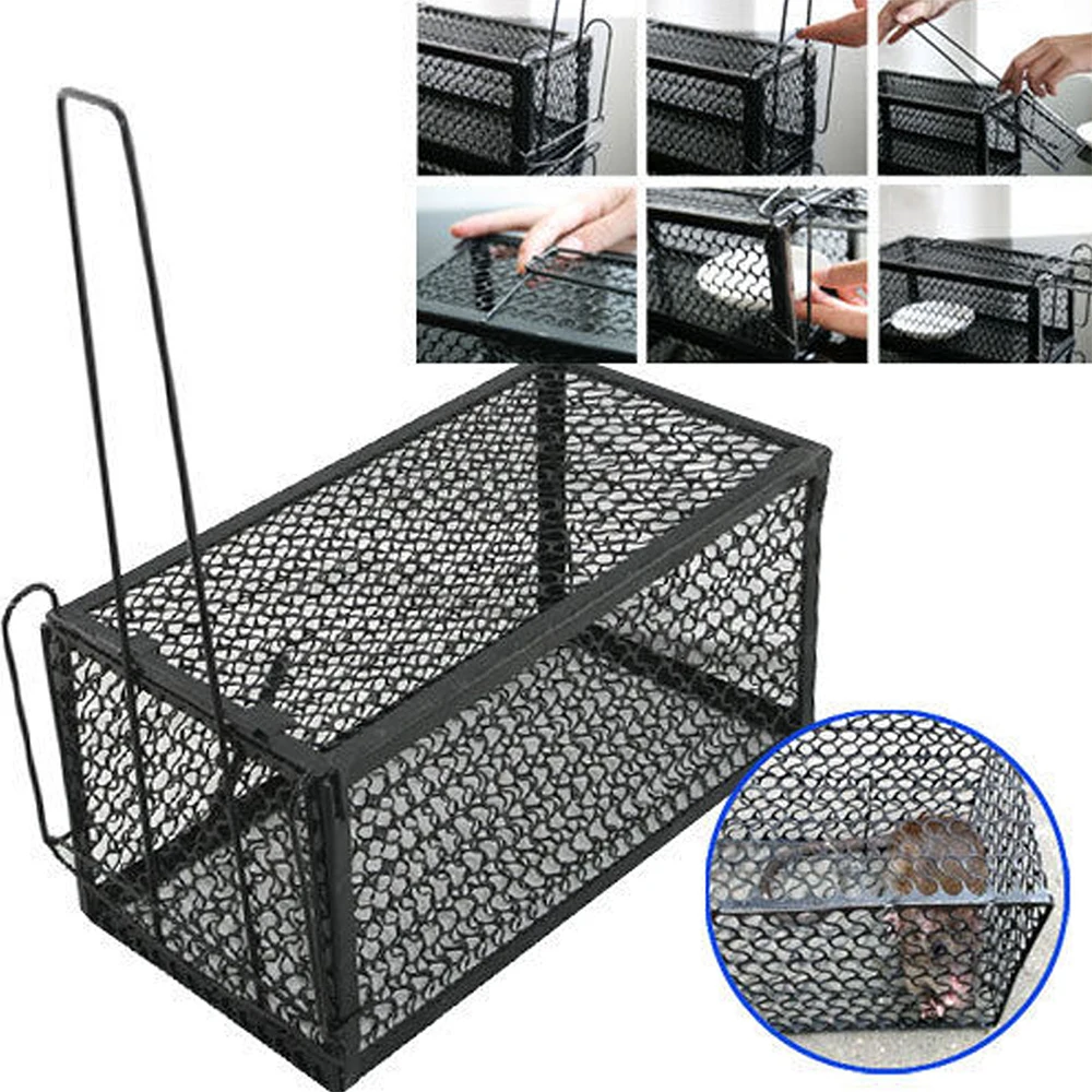 Горячая Распродажа клетка для крыс грызунов животных ловушка мыши хомяка