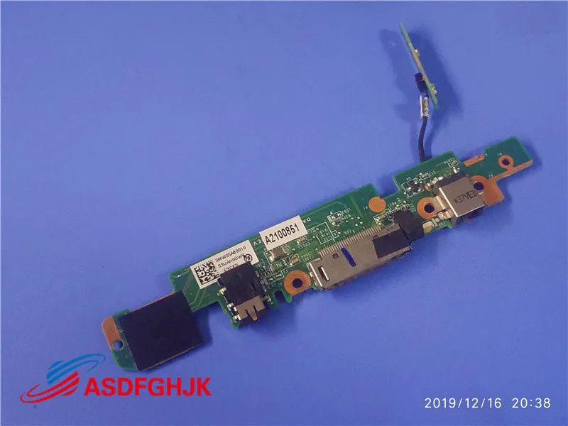 Подлинный для HP Split X2 13-p100ss стыковочный Слот Аудио стромбус/плата разъема постоянного тока DA0W05AB6E0 100% отличная работа