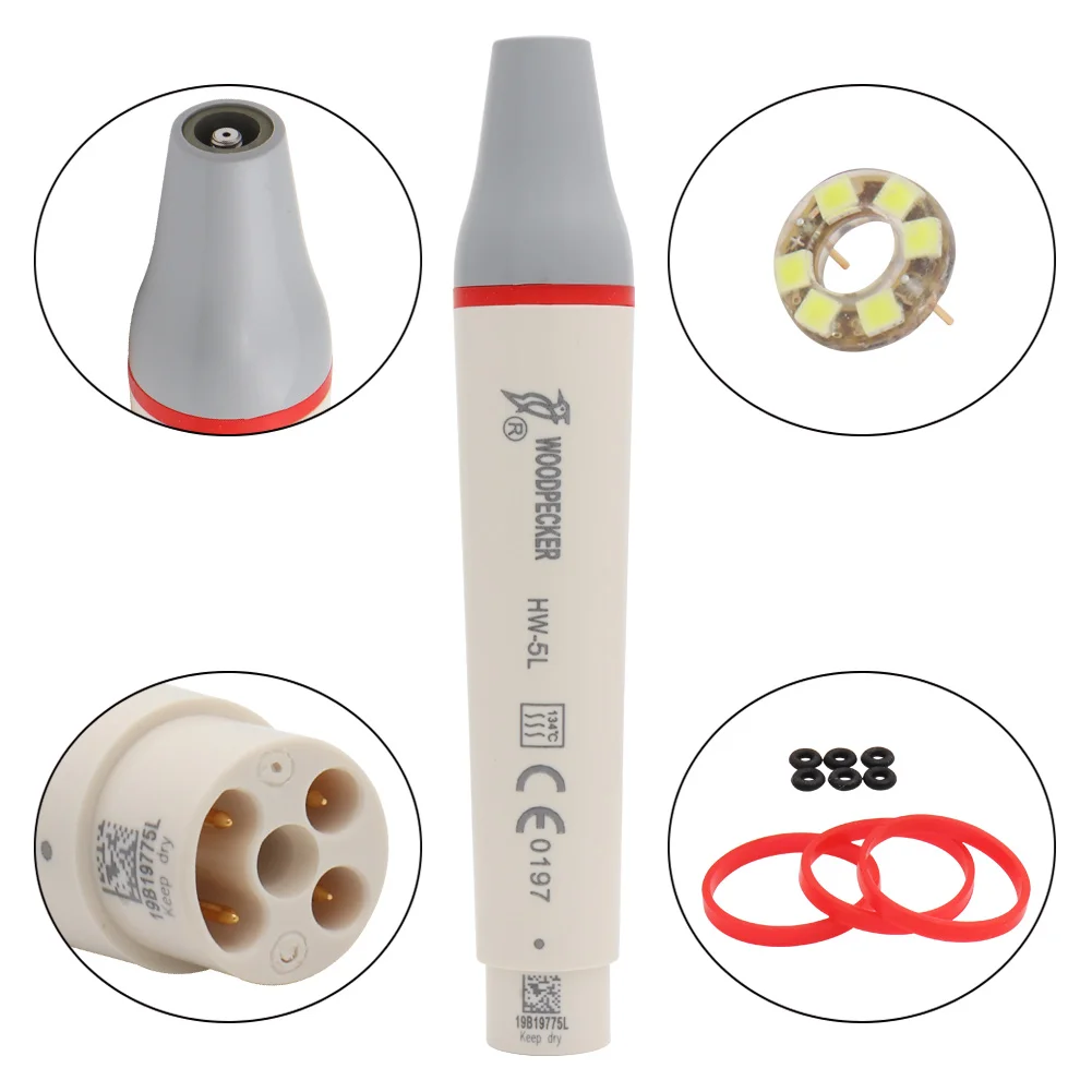 Оригинальный дятел Стоматологические Ультразвуковой скалер Съемная