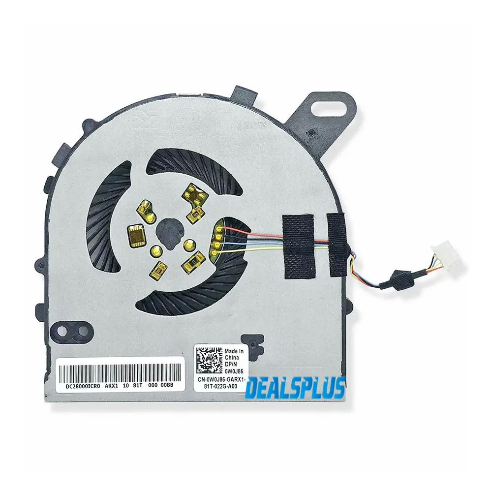 Кулер для процессора Dell Inspiron 15 7560 7572 15-7560 Vostro 5468 5568 V5468 V5568 0W0J85 W0J85 DC028000ICR0 1 шт. |