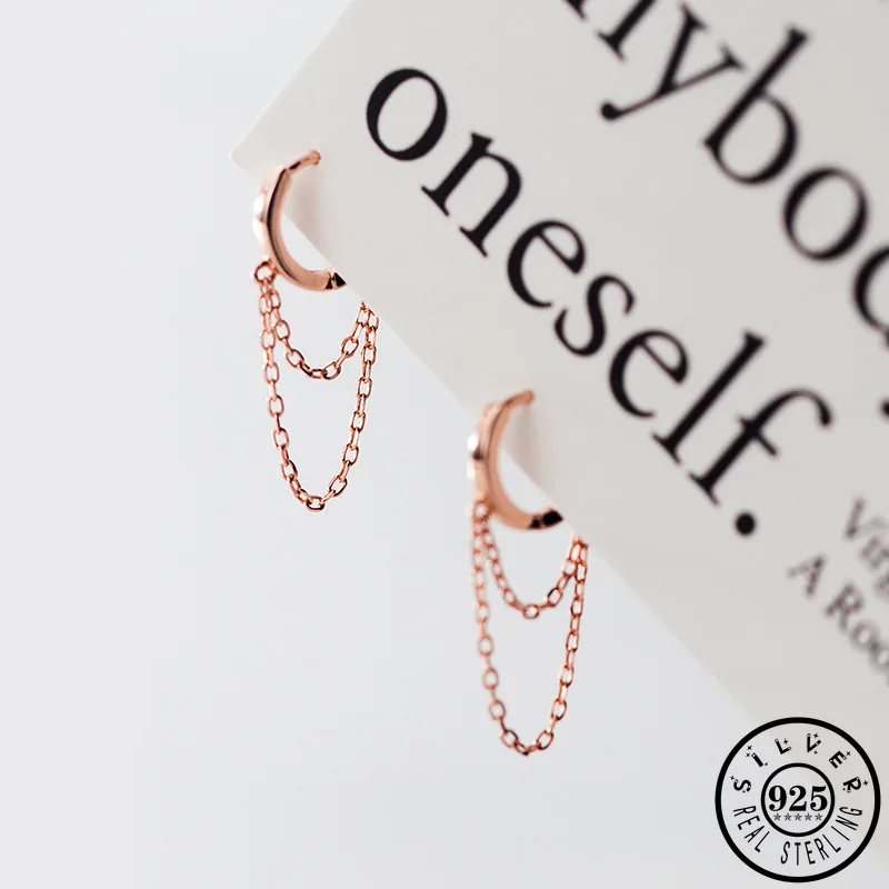 Серьги-кольца женские из серебра 925 пробы геометрической формы | Украшения и