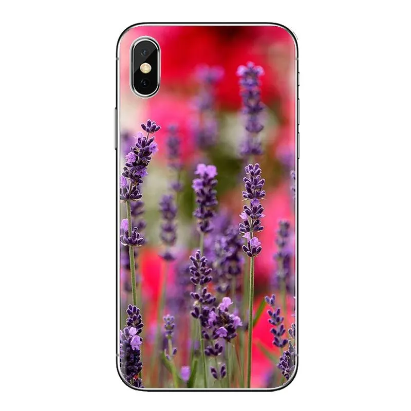 Лавандовый цветок лавандула ваниль мягкая оболочка Чехлы для iPod Touch Apple iPhone 11 Pro 4 4s