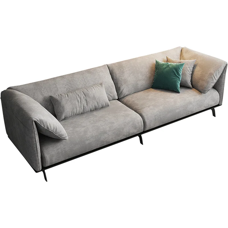 Sofa living room 3seater combination small apartment net red sofa ins Nordic technology cloth | Мебель