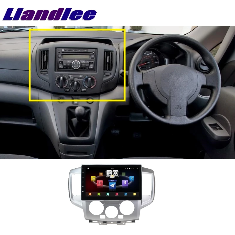 Для Nissan NV200 Vanette 2007 ~ 2020 LiisLee Автомобильный мультимедийный ТВ DVD GPS аудио Hi-Fi Радио