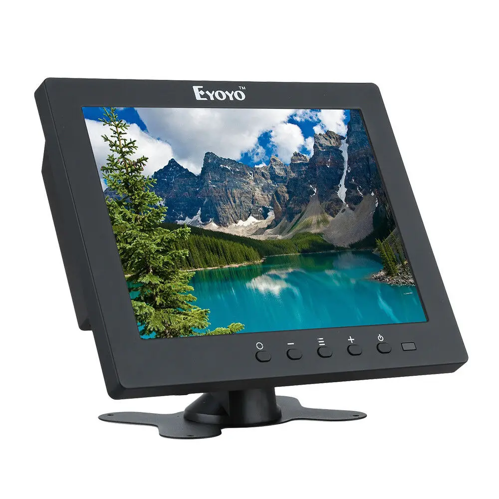 EYOYO S801C 8 &quotдюймовый ips lcd 4:3 монитор VGA BNC HDMI Ypbpr со встроенными динамиками ПК DVR CCTV