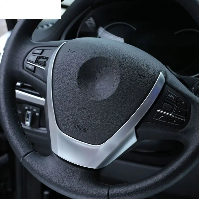 Хромированная накладка на руль из АБС-пластика для BMW X3 X4 X5 F15 F25 F26 2014-2016 стильные