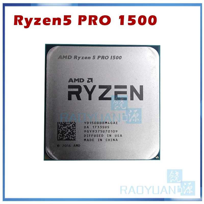 AMD Ryzen 5 PRO 1500 R5 3 ГГц четырехъядерный процессор YD150BBBM4GAE Socket AM4|Процессоры| |