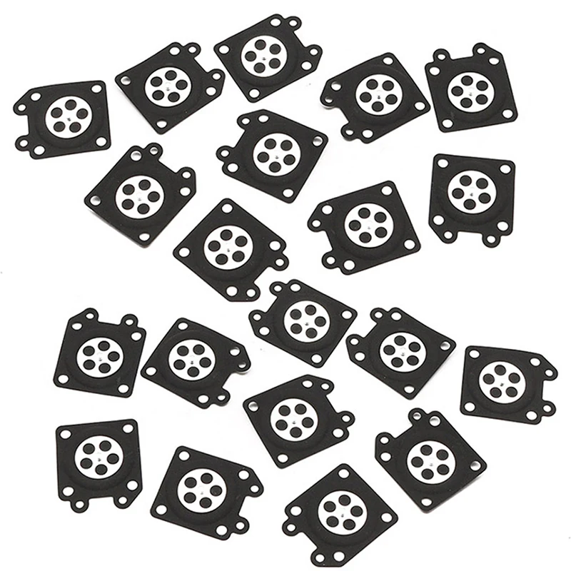 

20pcs Chainsaw Carburetor Metering Diaphragm For Walbro 95-526 95-526-9-8 95-526-9 Car Interior Tools