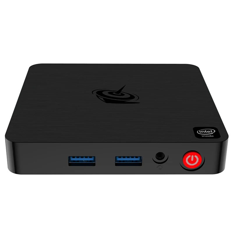Мини-ПК Beelink T4 Intel Atom x5-Z8500 HD graphics 600 2,4G 5,8 GHz WiFi 1000Mbps двойной USB3.0 поддержка 4K 30fps 4GB 64GB - Цвет: Black
