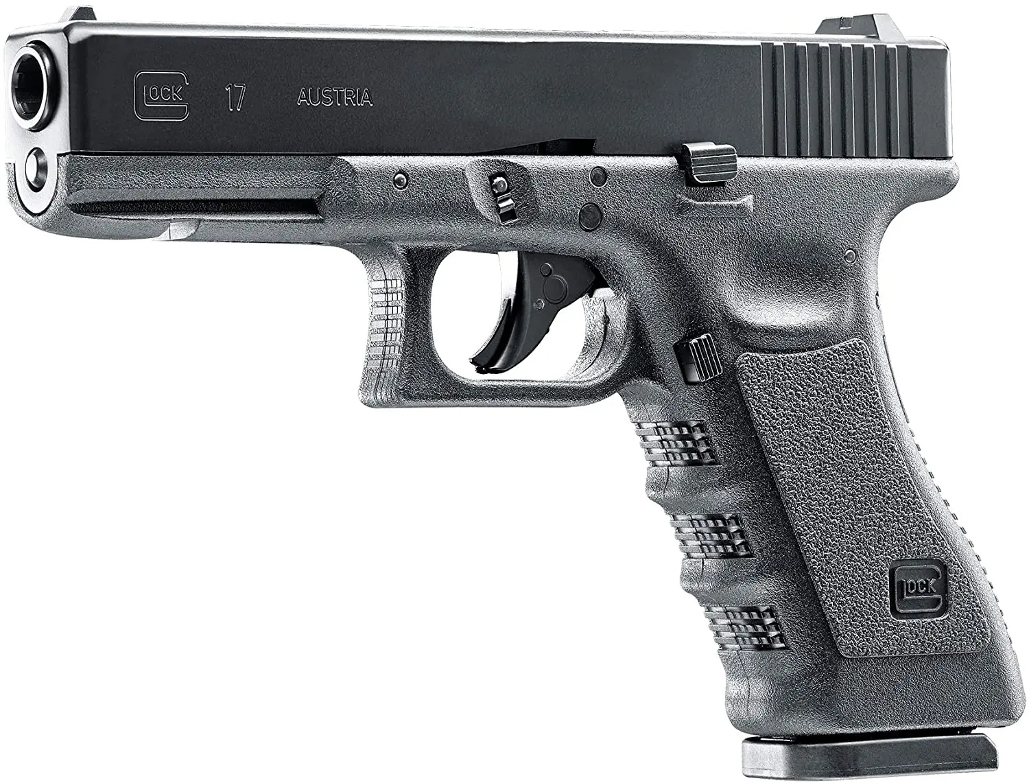 

GLOCK 17 Blowback .177 Caliber BB Gun Air Pistol Metal wall plate