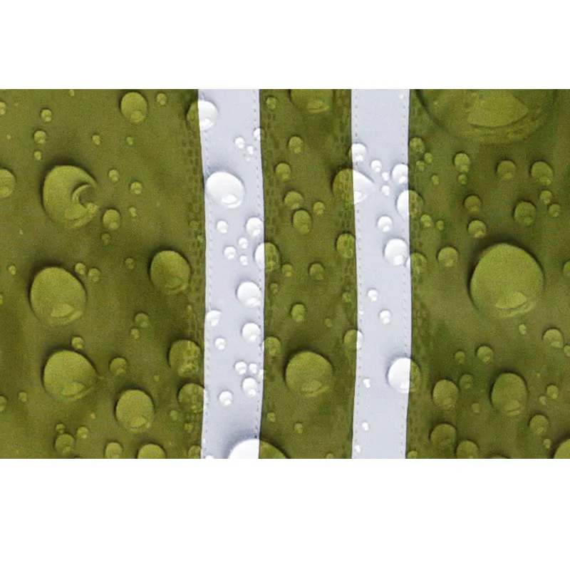 Дождевик для собак водонепроницаемый дождевик маленьких с 4 полосками