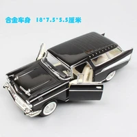 1957 chevrolet nomad vintage alloy car model simulation of classic car toys souvenirs collectibles gifts