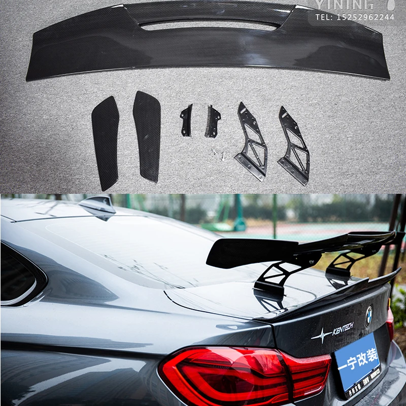 Автомобильный Стайлинг внешний модифицированный задний спойлер из АБС-пластика