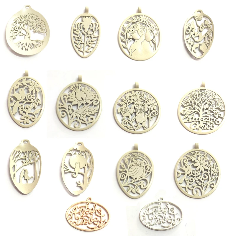 

14 styles Spoon Zinc Alloy Charms Jewelry Medical Pendant Charms Makings
